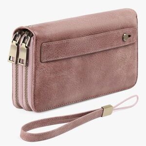 Pink Wristlet Wallet